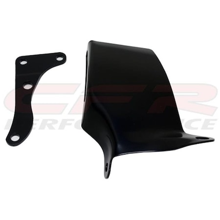 Cfr Performance CFR HZ-9317-C Chevy Small Block Oem Style Water Pump Mounted Alternator Bracket Set - Chrome HZ-9317-PBK